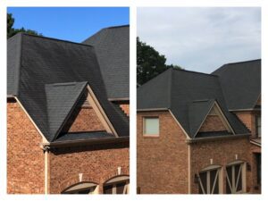 Roof Clean Before and After image