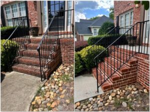 Pressure Washing in Buford Ga - before and after photo